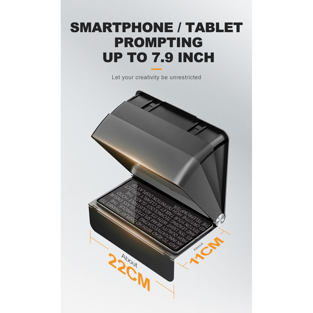 LENSGO TC7II Portable Teleprompter for Cameras