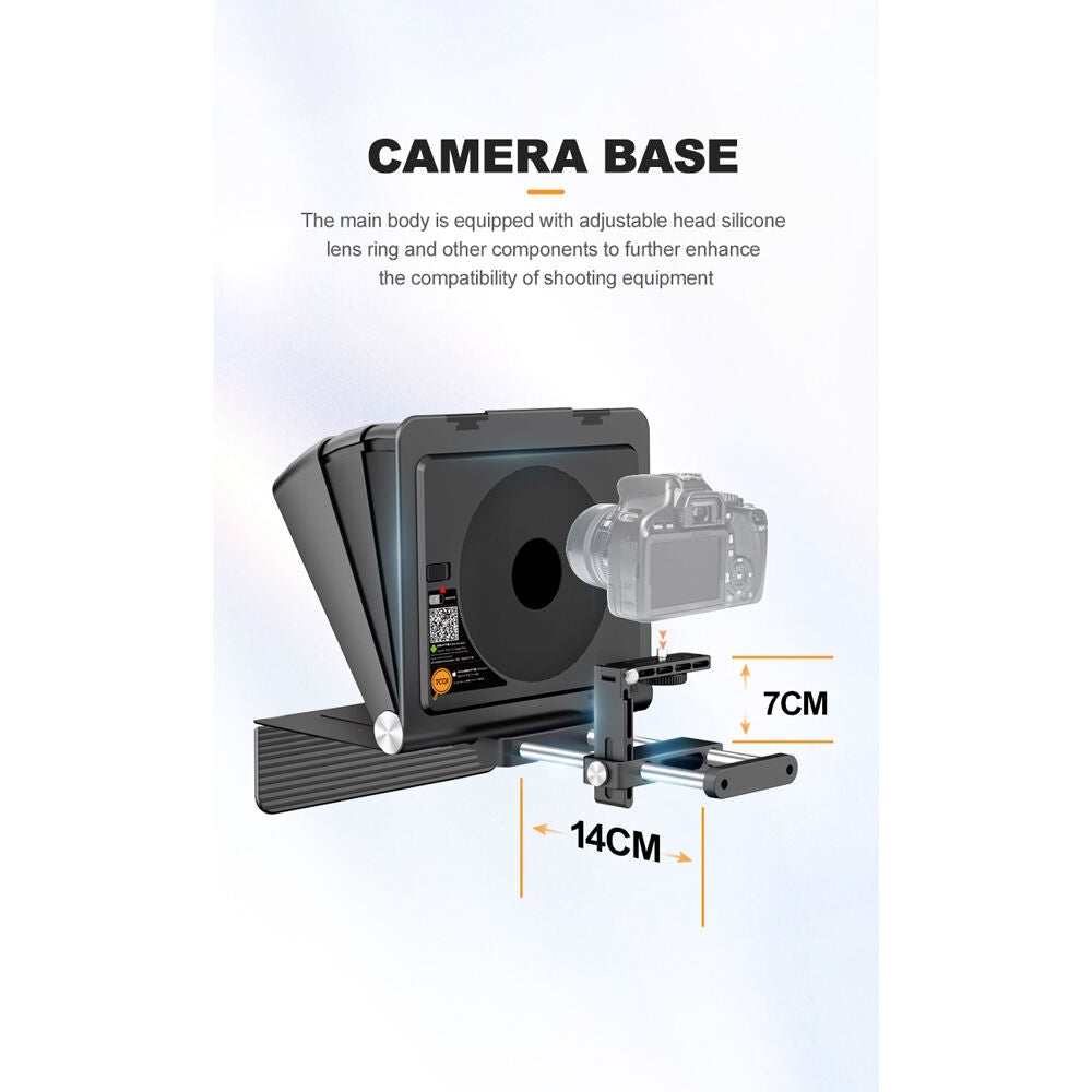 LENSGO TC7II Portable Teleprompter for Cameras