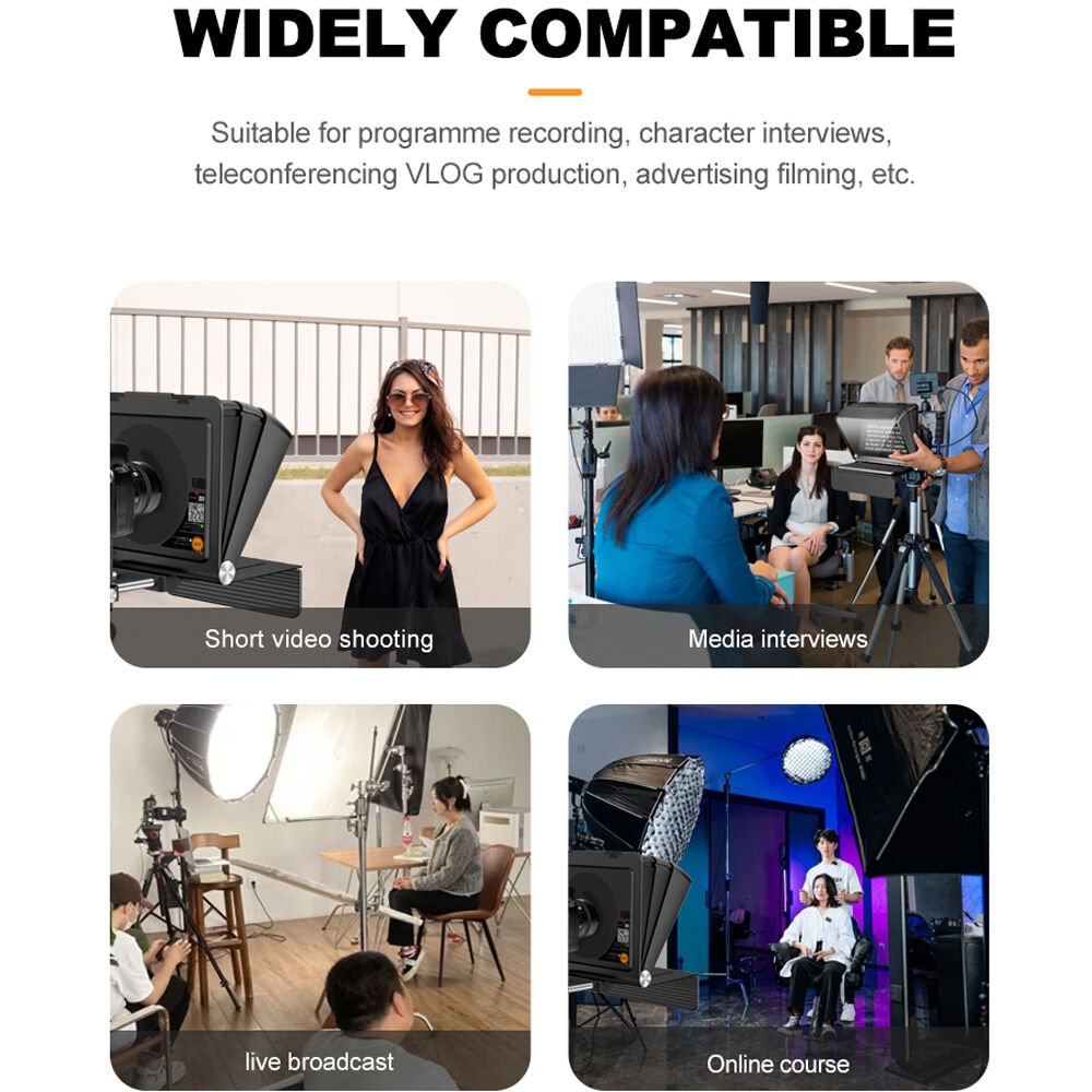 LENSGO TC7II Portable Teleprompter for Cameras