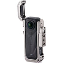 Tilta Horizontal Mounting Plate for Insta360 X5 Camera Cage (Titanium Gray)