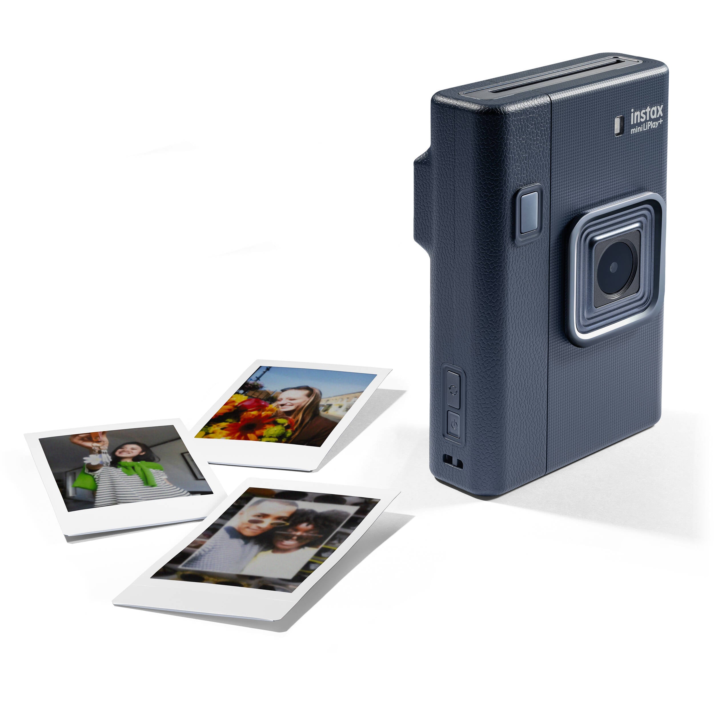 FUJIFILM instax mini LiPlay+ Hybrid Instant Camera (Midnight Blue)