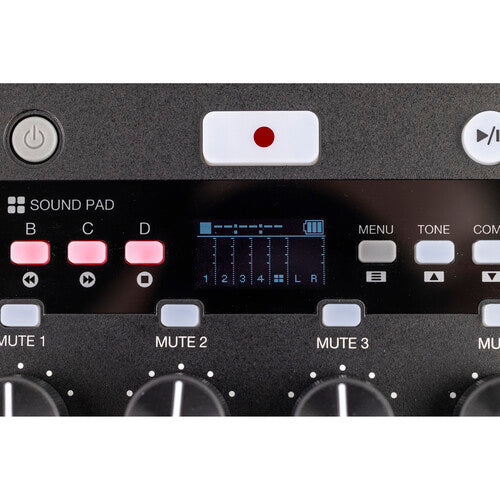Zoom PodTrak P4next Portable Multitrack Podcast Recorder