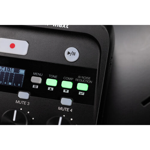Zoom PodTrak P4next Portable Multitrack Podcast Recorder