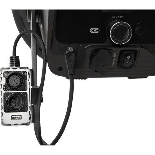 amaran USB-C to 5-Pin DMX In & Out Adapter