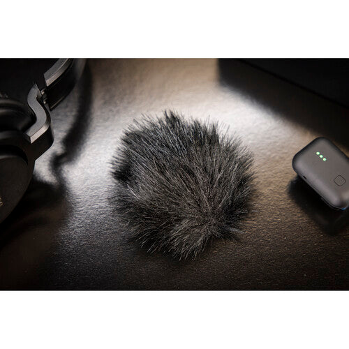 Zoom Instamic Hairy Windshield for Instamic Recorder (Black)