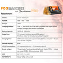 LENSGO Smoke Master PRO Machine à brouillard portable Machine à brouillard Smoke Master Pro