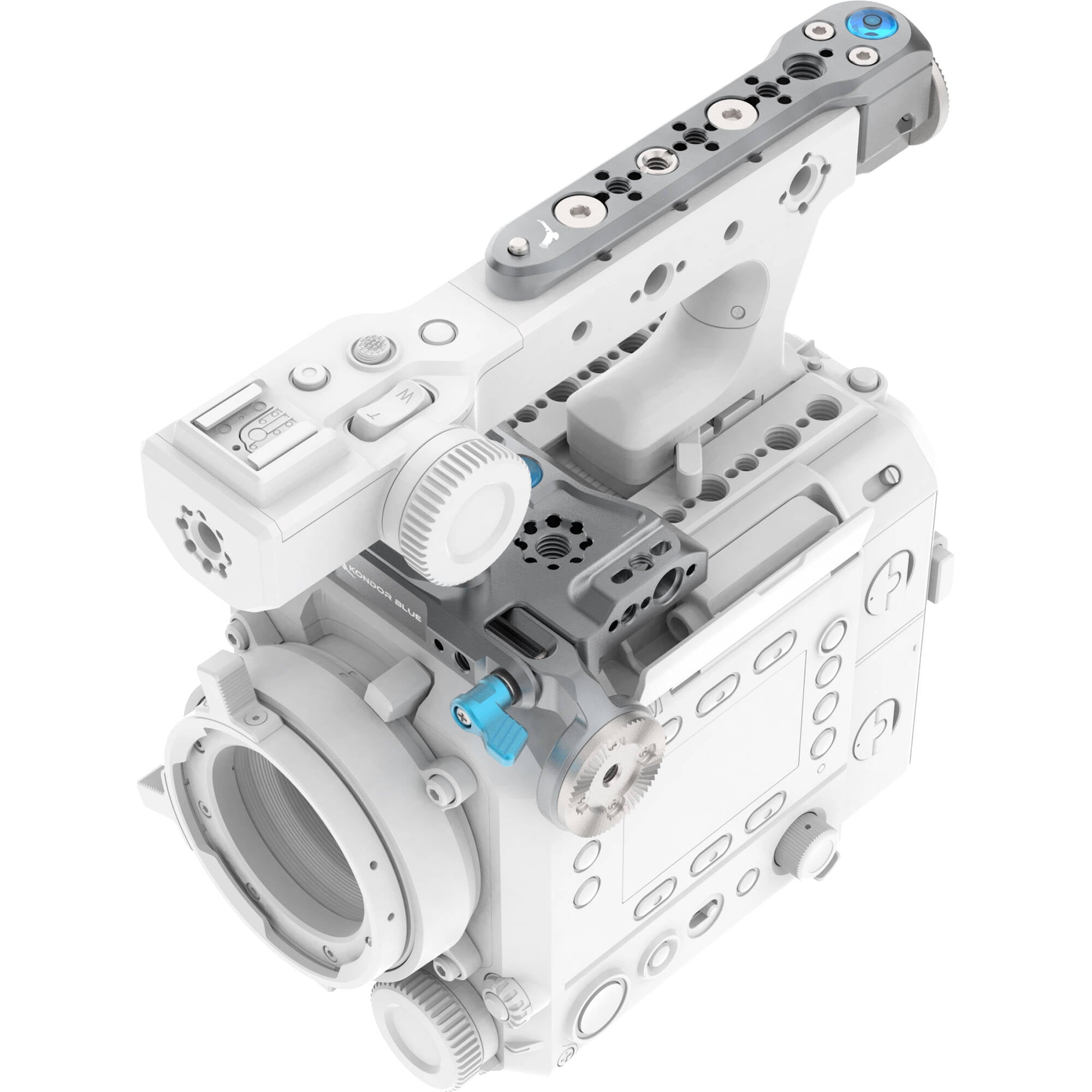 Kondor Blue Camera Cage Kit A for FUJIFILM GFX ETERNA 55 (Space Gray)