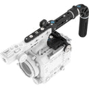 Kondor Blue Camera Cage Kit A with Hollywood Handle for FUJIFILM GFX ETERNA 55 (Raven Black)