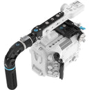 Kondor Blue Camera Cage Kit A with Hollywood Handle for FUJIFILM GFX ETERNA 55 (Raven Black)