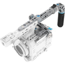 Kondor Blue Camera Cage Kit A with Hollywood Handle for FUJIFILM GFX ETERNA 55 (Space Gray)