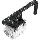 Kondor Blue Camera Cage Kit B with Hollywood Handle for FUJIFILM GFX ETERNA 55 (Raven Black)