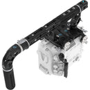 Kondor Blue Camera Cage Kit B with Hollywood Handle for FUJIFILM GFX ETERNA 55 (Raven Black)
