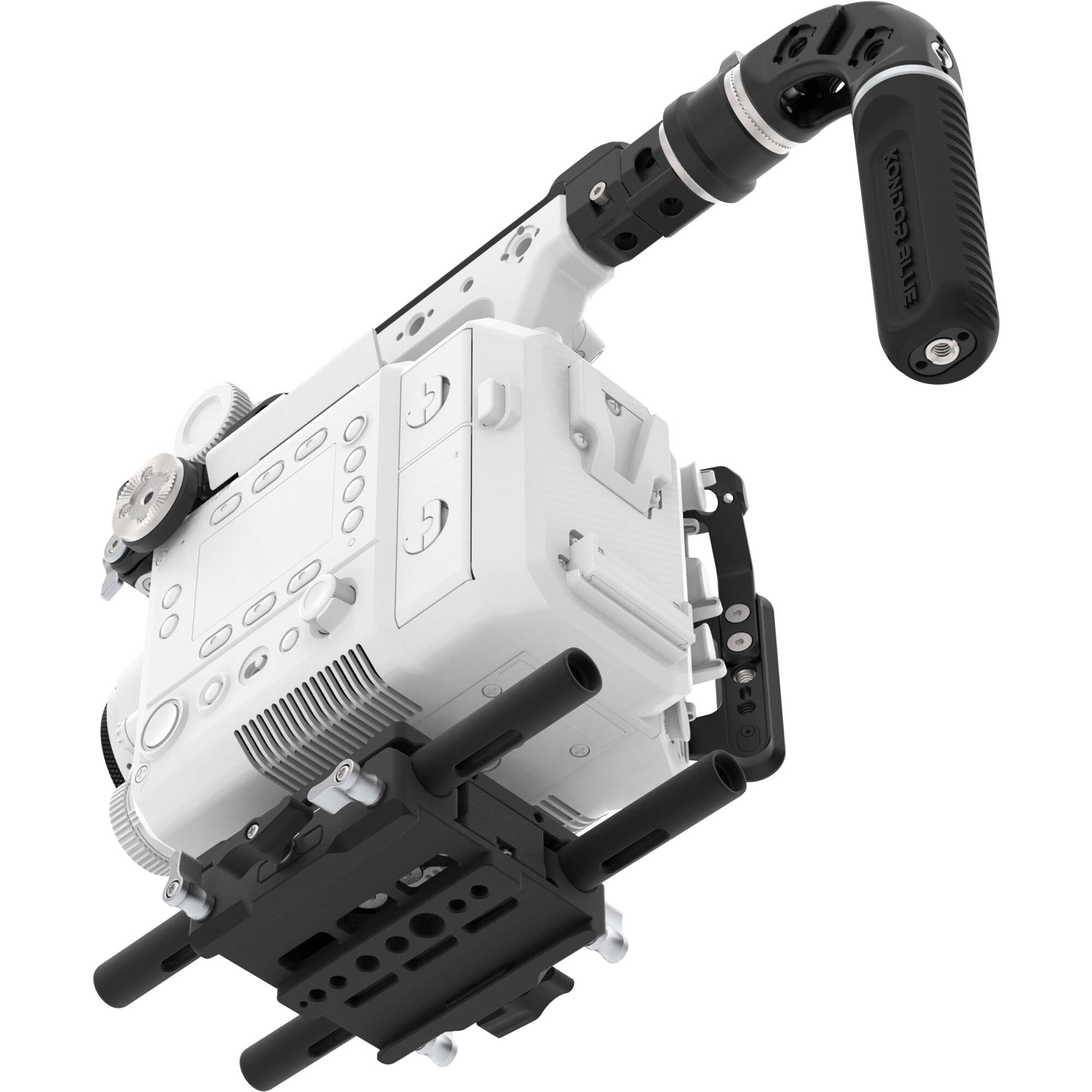 Kondor Blue Base Cage Rig for FUJIFILM GFX ETERNA 55 (Raven Black)
