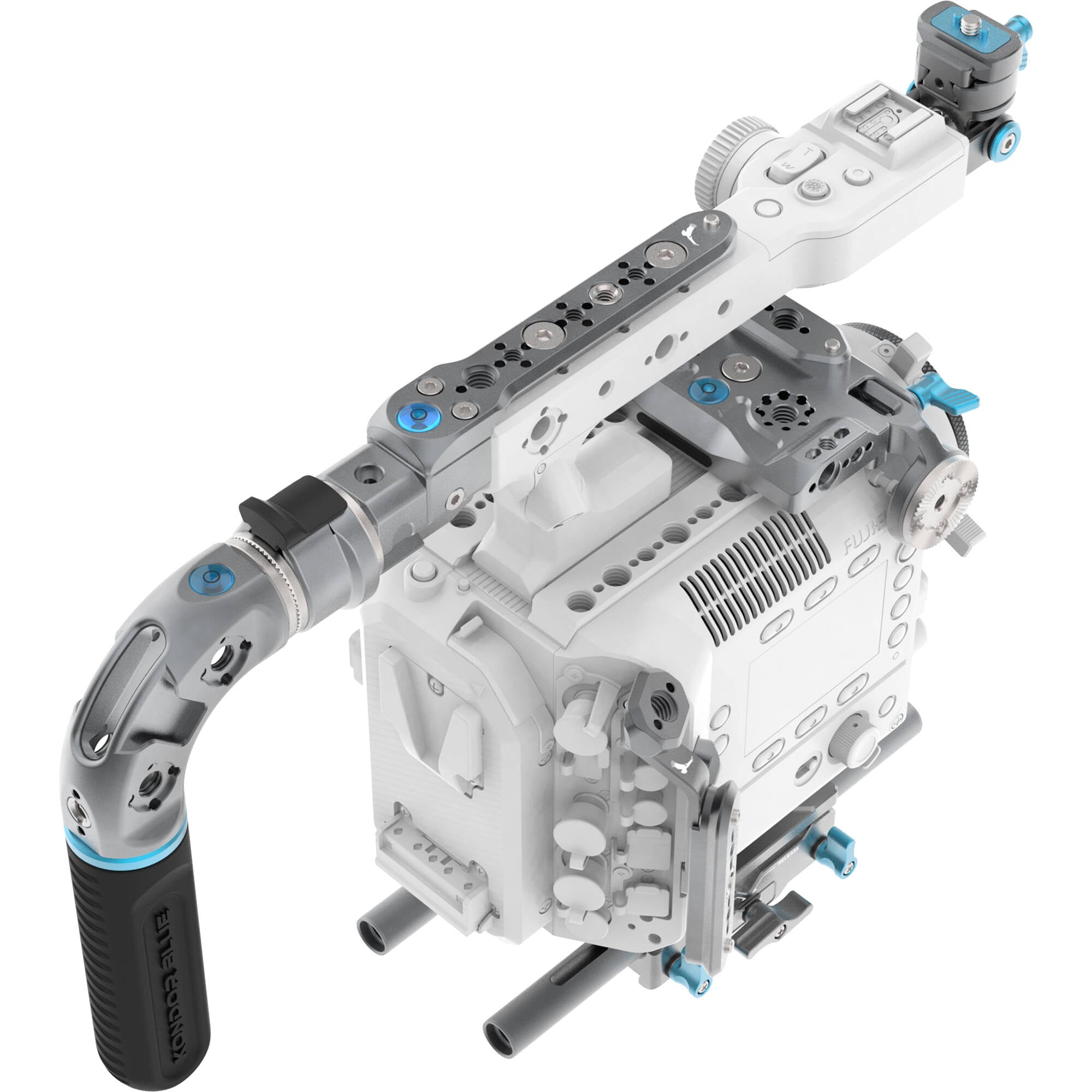 Kondor Blue Base Cage Rig for FUJIFILM GFX ETERNA 55 (Space Gray)