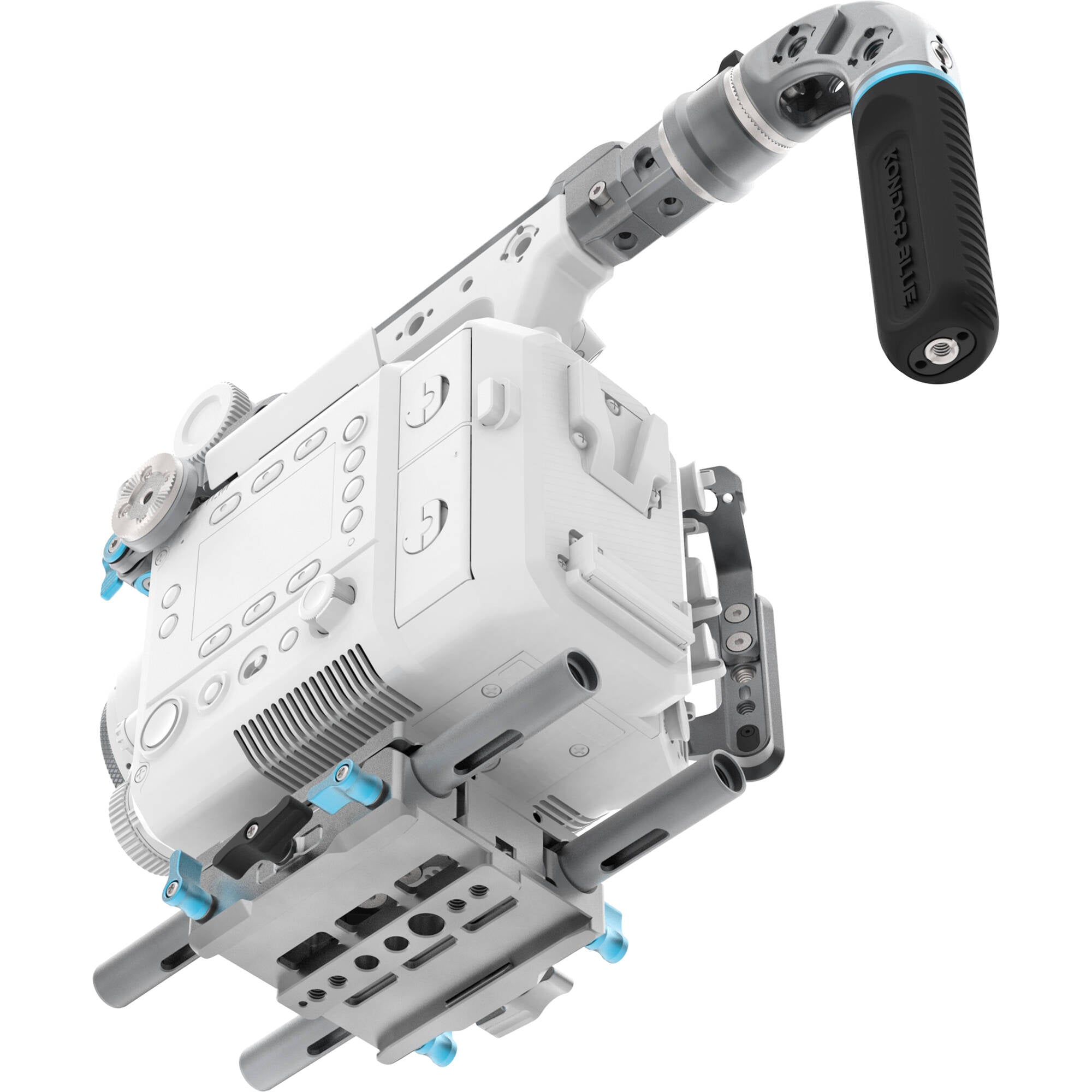 Kondor Blue Base Cage Rig for FUJIFILM GFX ETERNA 55 (Space Gray)
