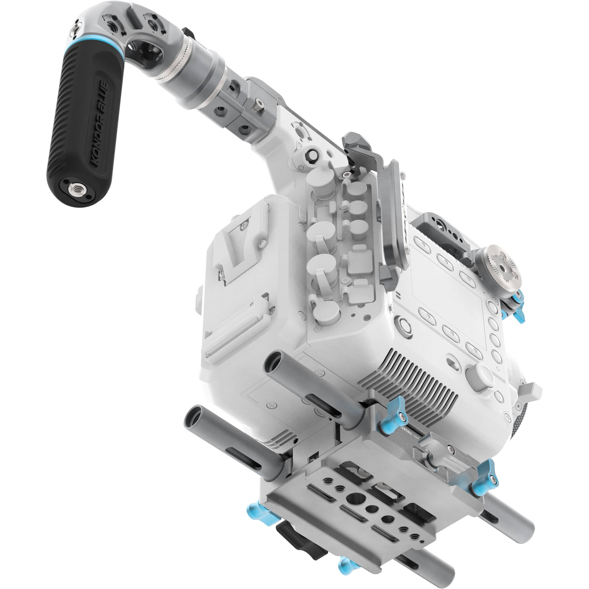 Kondor Blue Base Cage Rig for FUJIFILM GFX ETERNA 55 (Space Gray)