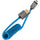 Kondor Blue Coiled Micro-HDMI to HDMI (12 to 24", Kondor Blue)