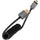 Kondor Blue Coiled Micro-HDMI to HDMI (12 to 24", Raven Black)