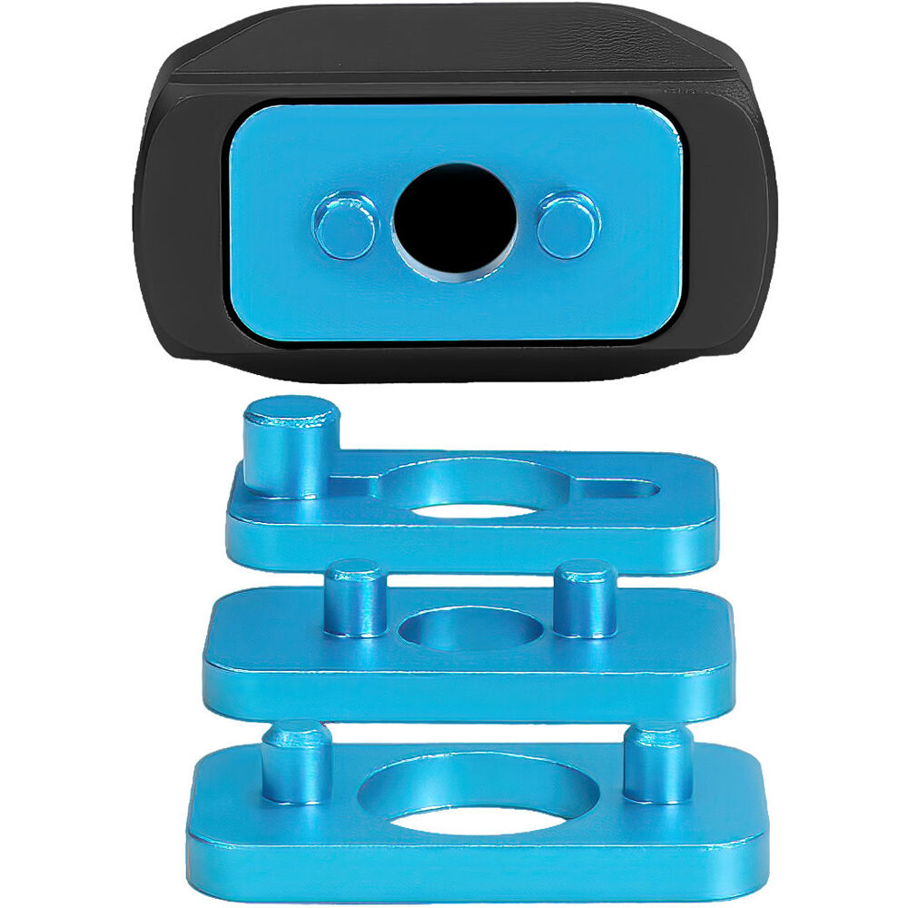 Kondor Blue Monitor Cage NATO Rail (1", Raven Black)