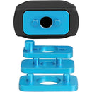 Kondor Blue Monitor Cage NATO Rail (1", Raven Black)