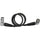 Kondor Blue 12G-SDI Right-Angle Cable for 4K60p Camera Monitors and Transmitters (22", Raven Black)