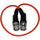 Kondor Blue Ultrathin 3G-SDI Right-Angle BNC Cable (12", Cardinal Red)