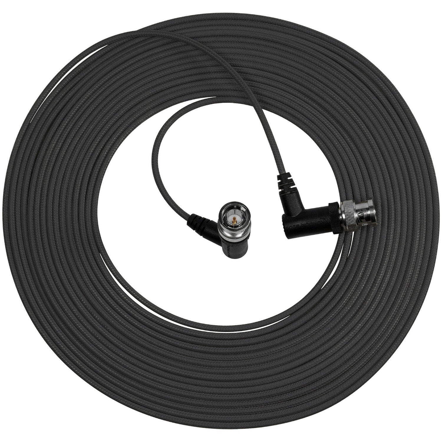Kondor Blue 6G-SDI Video Cable with Right-Angle BNC Connectors (25', Raven Black)