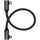 Kondor Blue USB-C 3.1 Gen 2 Dual Right-Angle Cable (Raven Black, 12")