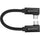 Kondor Blue Dual Right-Angle USB-C 3.2 Gen 2x2 Braided Cable (6")