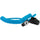 Kondor Blue Coiled D-Tap to Locking DC 2.1mm Right-Angle Cable (1.3 to 2.7')