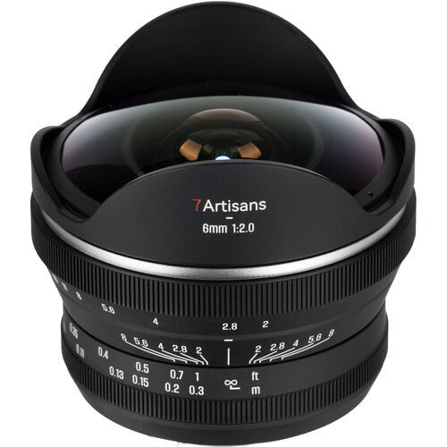 7Artisans 6mm f/2 Fisheye Lens (Micro Four Thirds)
