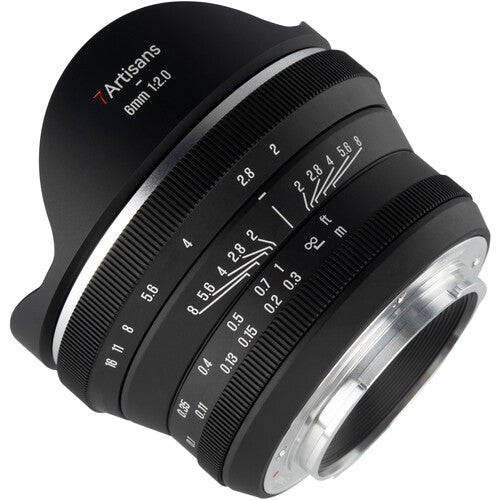 7Artisans 6mm f/2 Fisheye Lens (Sony E)
