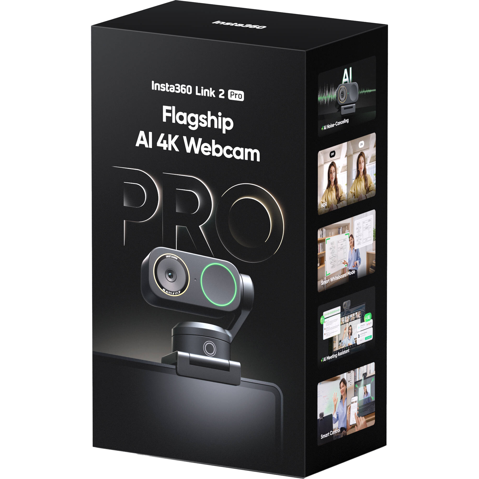 Insta360 Link 2 Pro 4K AI Webcam