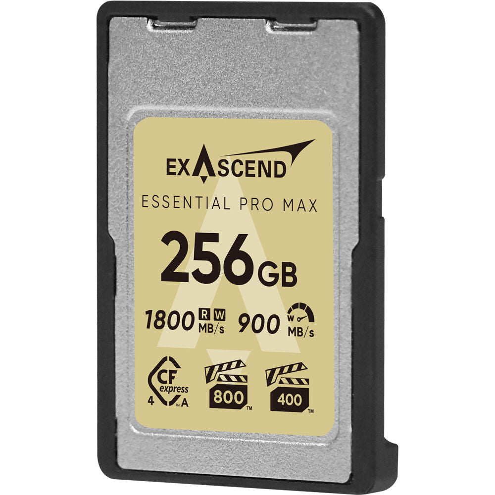 Exascend 256GB Essential Pro Max CFexpress 4.0 Type A Memory Card
