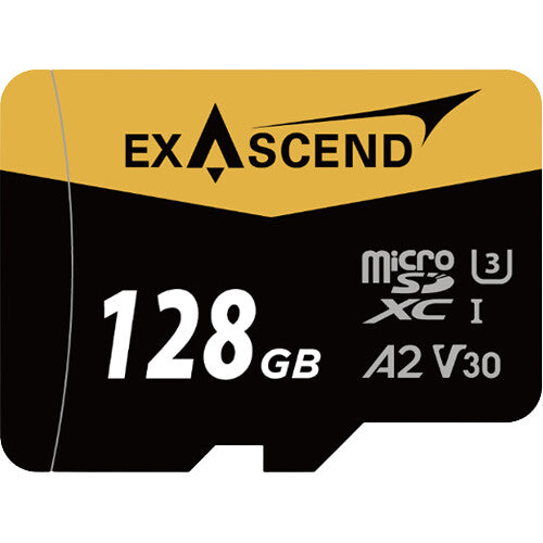 Exascend 128GB Catalyst UHS-I microSDXC Memory Card with SD Adapter