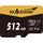 Exascend 512GB Catalyst UHS-I microSDXC Memory Card with SD Adapter