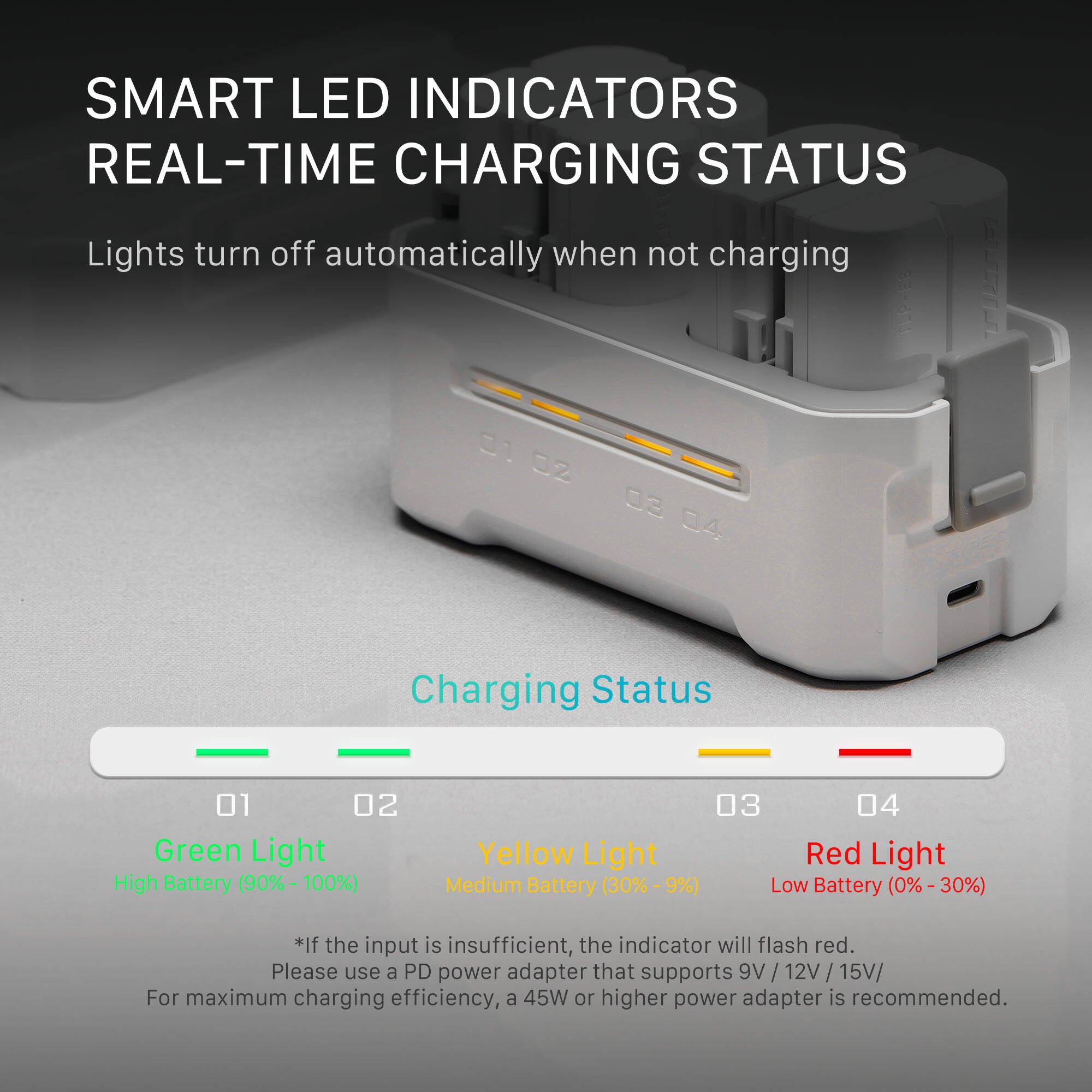 Tilta Portable Charging Station for NP-FZ100 Batteries (Off-White)