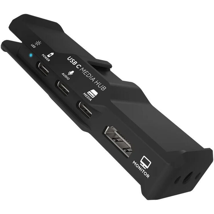 Kondor Blue Mobile USB-C Media Hub (Raven Black)