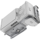 Kondor Blue Half Cage L-Bracket for Sony FX2, FX3, and FX30 (Space Gray)
