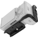 Kondor Blue Half Cage L-Bracket for Sony FX2, FX3, and FX30 (Raven Black)