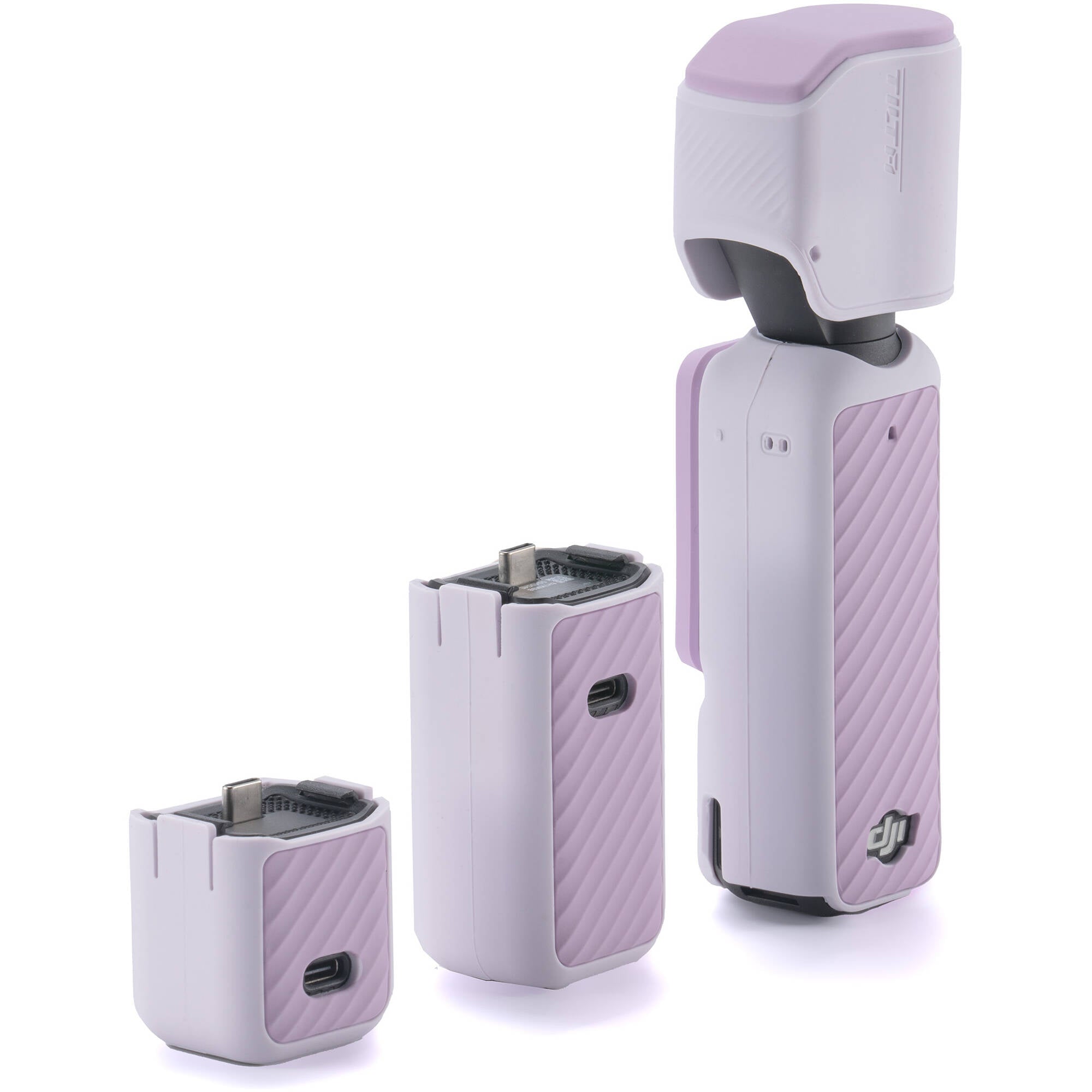 Tilta Silicone Protective Cover Power Kit for DJI Osmo Pocket 4 (Lilac Purple)