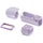 Tilta Silicone Protective Cover Base Kit for DJI Osmo Pocket 4 (Lilac Purple)