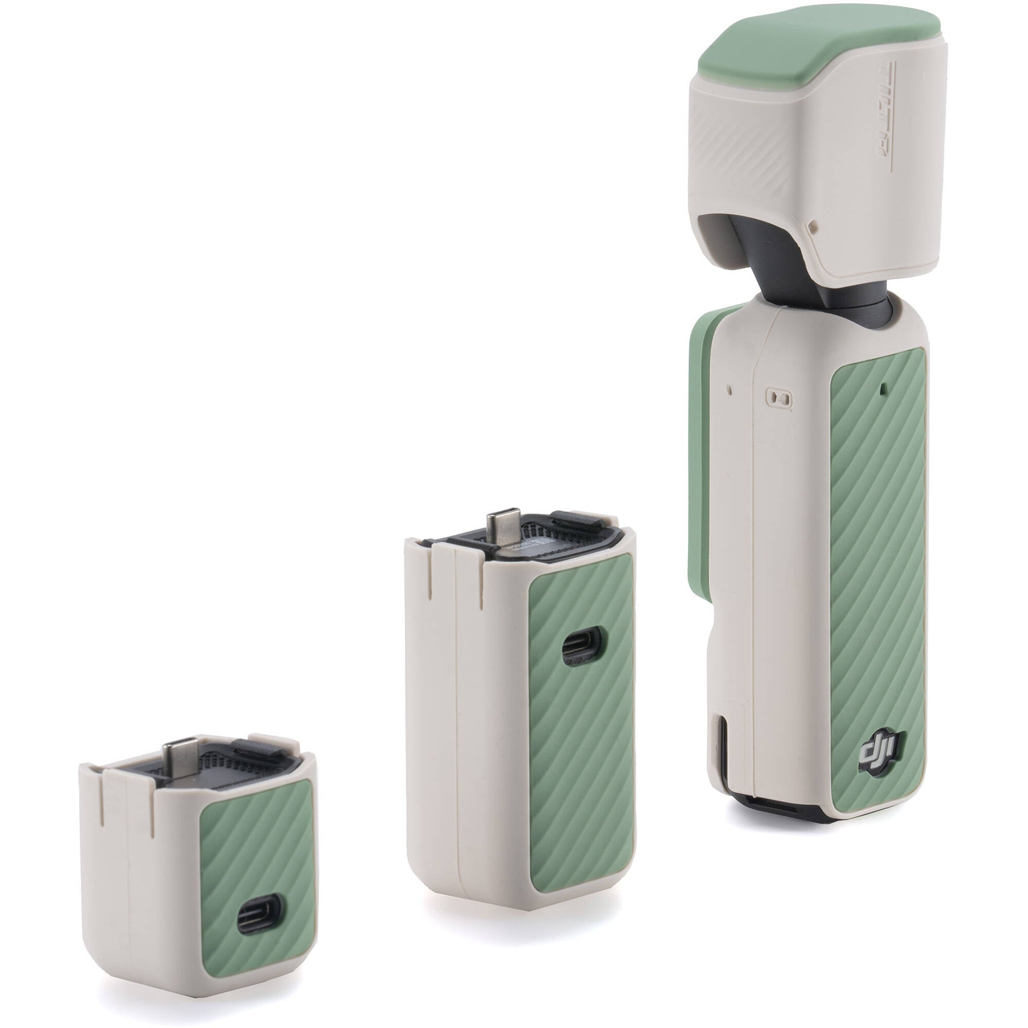 Tilta Silicone Protective Cover Power Kit for DJI Osmo Pocket 4 (Celadon White)