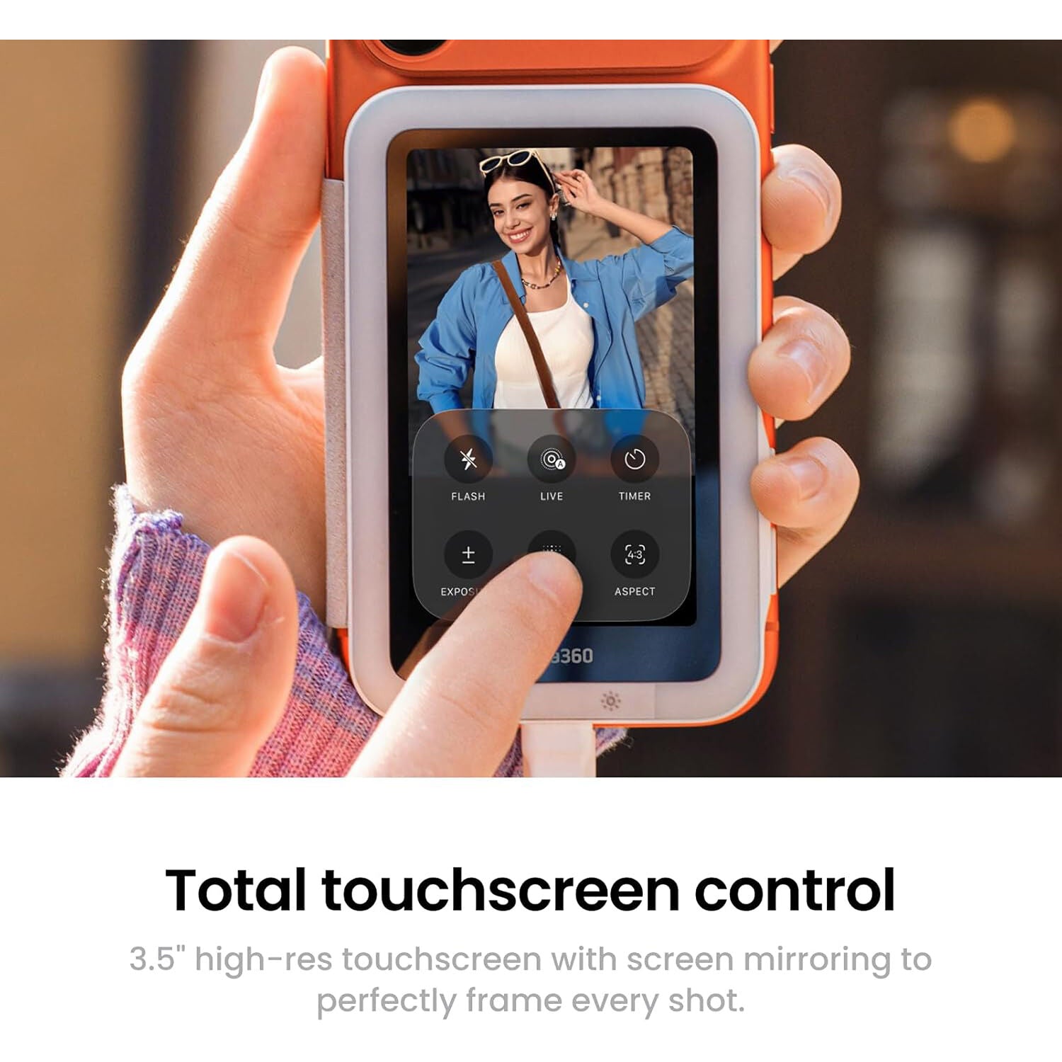Insta360 Snap Selfie Screen with LED Light