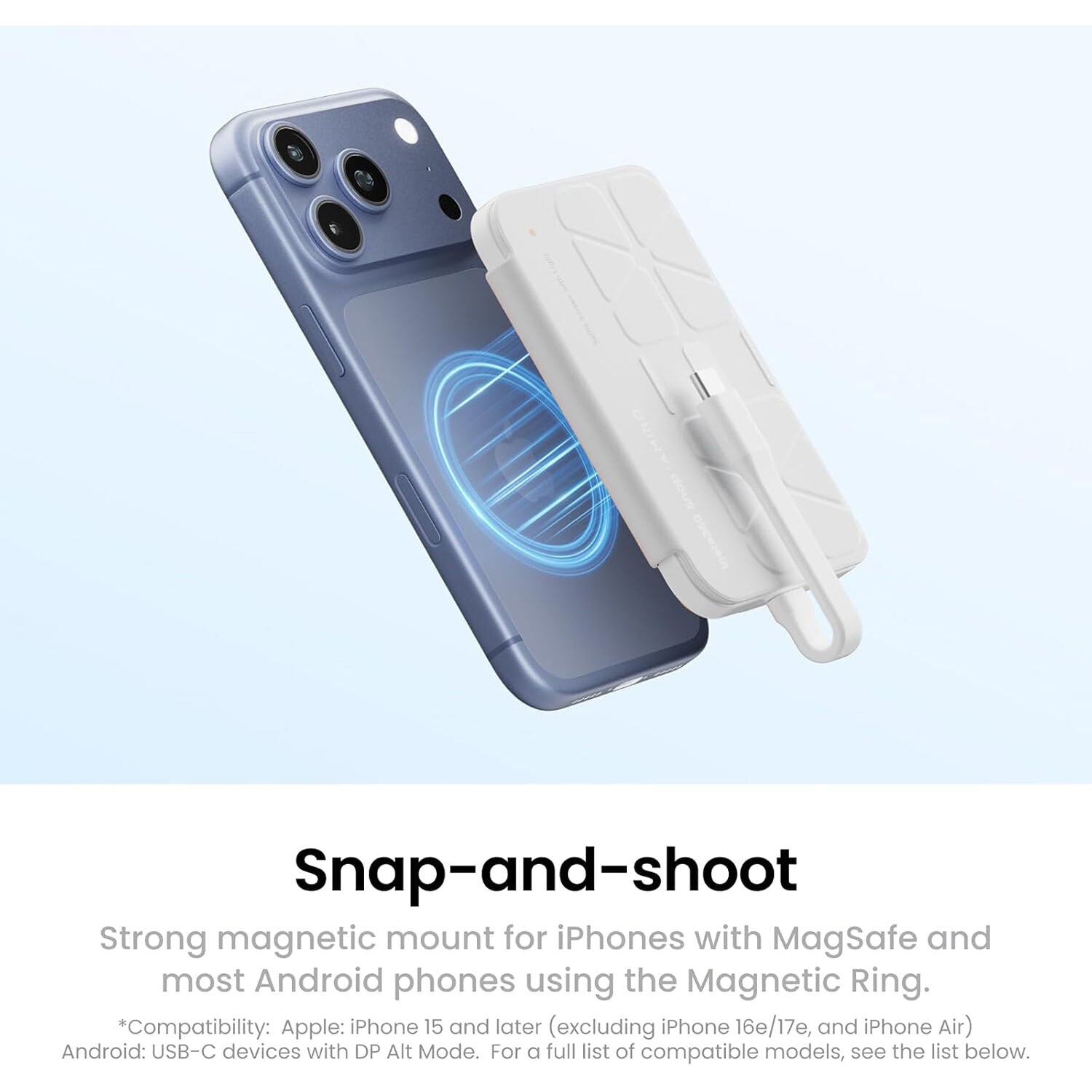 Insta360 Snap Selfie Screen