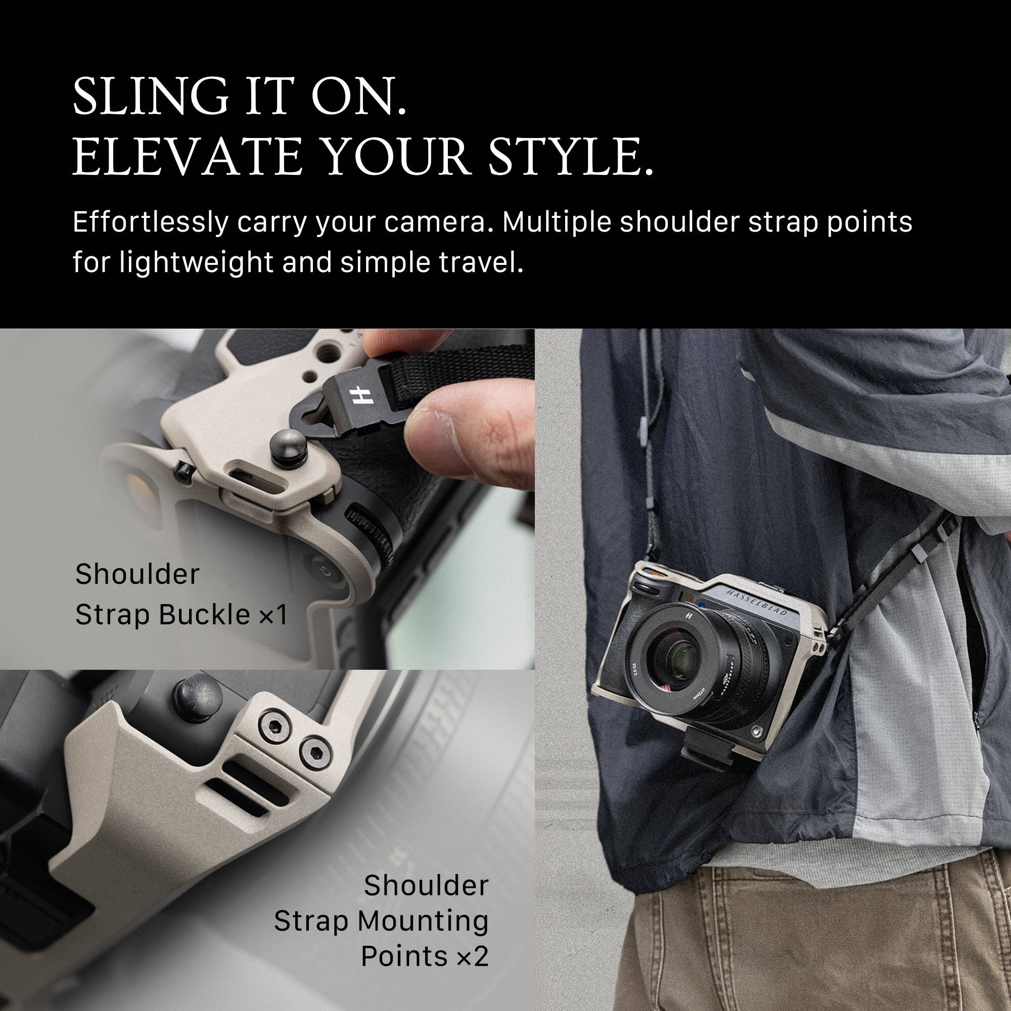 Tilta Vintage Camera Cage for Hasselblad X2D II 100C