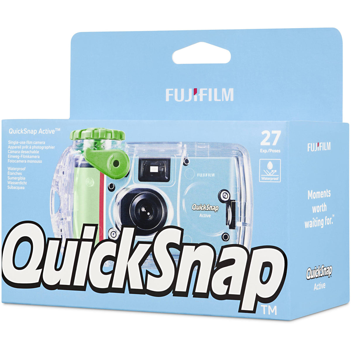 FUJIFILM QuickSnap Active Disposable Camera (27 Exposures)