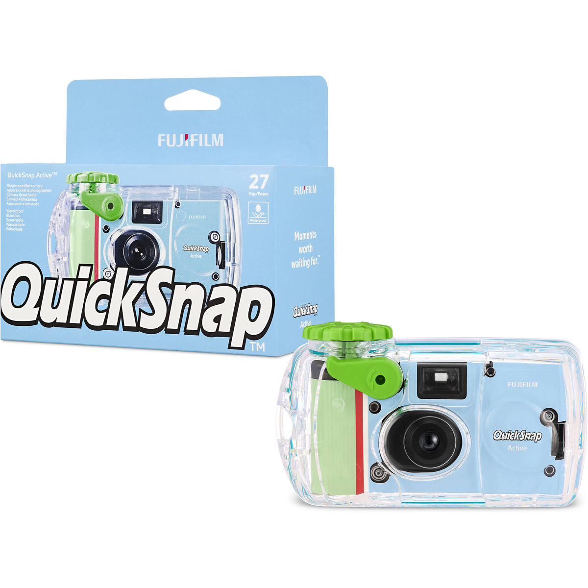 FUJIFILM QuickSnap Active Disposable Camera (27 Exposures)