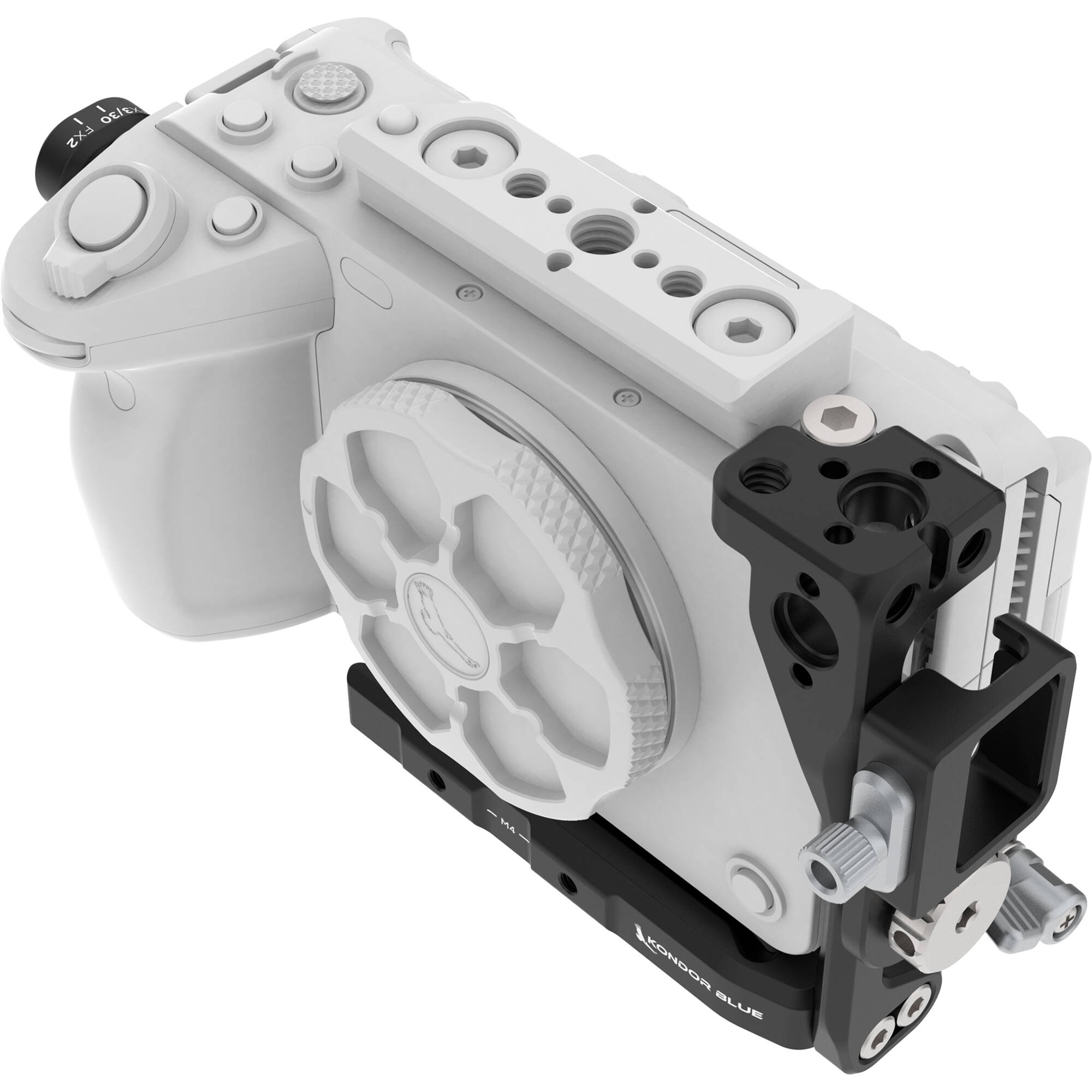 Kondor Blue Hybrid Camera Cage for Sony FX5 (Raven Black)