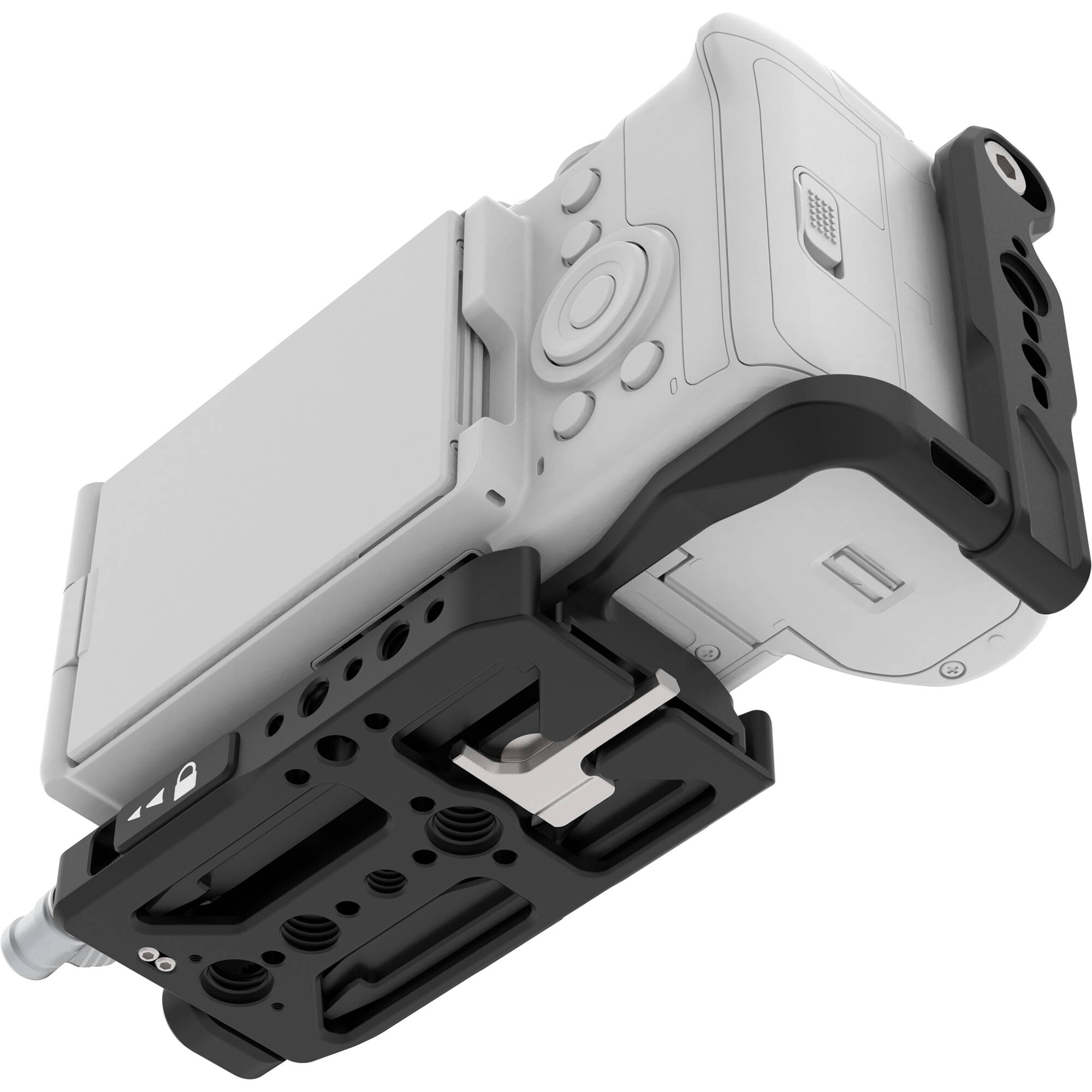 Kondor Blue Hybrid Camera Cage for Sony FX5 (Raven Black)